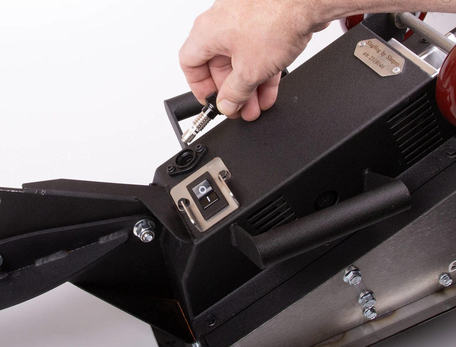 SLAG HOG FOR PLASMA TABLES